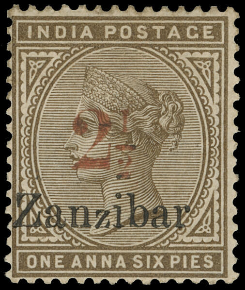 Lot 989 - zanzibar  -  COLONIAL STAMP CO. British Colony Public Auction # 143 - Day 2