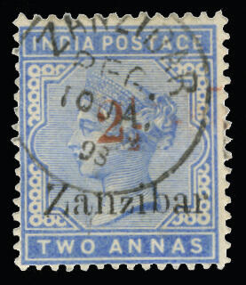 Lot 992 - zanzibar - COLONIAL STAMP CO. British Colony Public Auction # 143 - Day 2 Lot 992 - zanzibar - COLONIAL STAMP CO. British Colony Public Auction # 143 - Day 2