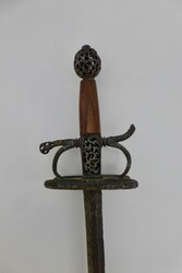 Reiter-Offiziersdegen, wohl Italien um 1680 - 1700, Hilze erneuert, ...