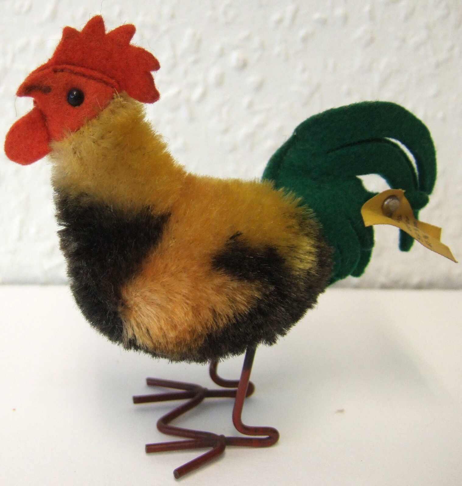 Steiff-Hahn 1965-1967, Original Steiff-"Hahn", Mohair/Filz, ...