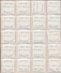 Bundesrepublik 1972, 10 DM-Olympiaserie, komplett in ...