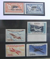 Frankreich 1927-1975, postfrische Ländersammlung, Flugpost (Mi.-Nr. ...