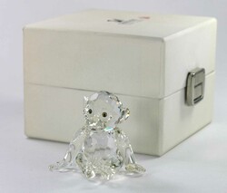 Swarovski Silver Crystal, sitzender Schimpanse, Designer: Edith Mair ...