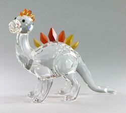 Swarovski, Dino mit bunten Applikationen, Original verpackt mit ...