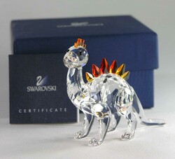 Swarovski, Dino mit bunten Applikationen, Original verpackt mit ...