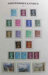 Großbritannien und Malta 1971-1981, postfrische Abo-Sammlung, sauber ...