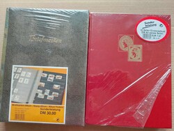 Zubehör-Posten, Lot von 4 Einsteckbüchern, Neu und original ...