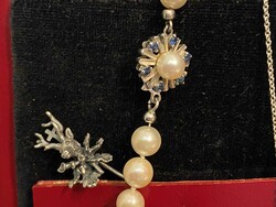 Tanta Martha's Schmuckschatulle, kleiner Nachlaßposten mit Gold-, ...