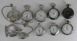 Taschenuhren-Konvolut, Kästchen mit 10 modernen Taschenuhren, ...
