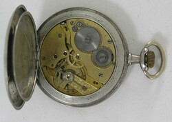 Taschenuhr, offene Taschenuhr (ca.1920), Handaufzug, Silber, ...