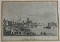 Frankfurt am Main, 'Verladung am Main-Hafen' und 'Quai am ...