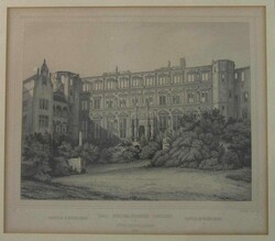 Heidelberg, kleine Sammlung von 4 verschiedenen Ansichten des ...