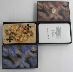 Hubert Aratym, Kartenspiel Nr 643, das signierte Exemplar Nr.30 (von ...