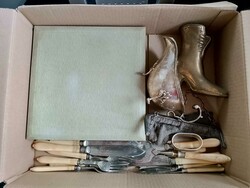 Flohmarktposten, Silber-Posten, ein schöner antiker Posten von meist ...