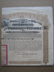 Historische Wertpapiere, China 1913, 'GOLD LOAN of the GOVERNMENT of ...