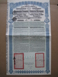 Historische Wertpapiere, China 1913, 'LUNG-TSING-U-HAI-RAILWAY', ...