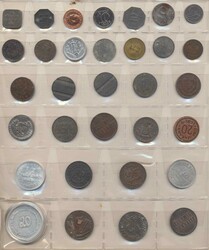 Deutsches Notgeld, Posten von 168 Städtennotgeldmünzen bzw. Jetons, ...