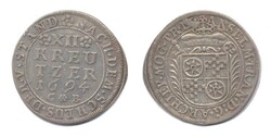 Mainz 1694 CB, Anselm Franz von Ingelheim (1679-1695), 12 Kreuzer, ...