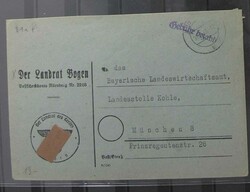 SBZ 1945-1947, Sammlung von 74 Belegen, Gebühr-Bezahlt-Briefe, ...