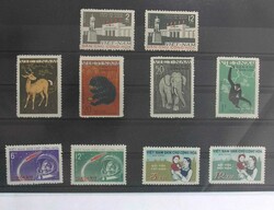 Nord-Vietnam, kleine Sammlung, dabei auch ungezähnte Ausgaben, ...