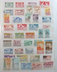 Vietnam 1957-1975, gestempelte Teil-Sammlung, dabei auch ungezähnte ...