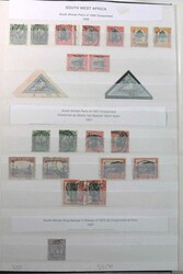 Südwestafrika/Namibia 1923-1995, schöne alte Teil-Sammlung, mit ...