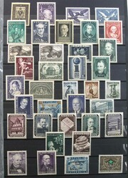 Österreich 1945-2001, fast ausschließlich postfrische Teil-Sammlung ...