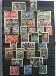 Polen 1944-1982, meist postfrische Ländersammlung mit guten Sätzen ...