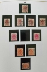Oranjefreistaat 1868-1915, schöne alte Länder-Sammlung auf 11 ...
