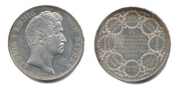 Bayern 1838, Geschichtsdoppeltaler - Ludwig I, feine Kratzer im ...