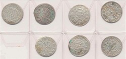 Bayern 1624 - 1629, 7 x Halbbatzen aus der Zeit von Kürfurst ...