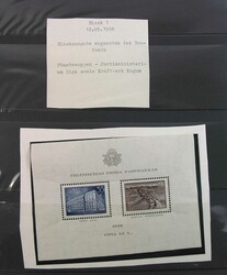 Baltische Staaten, Blocklager der 30er-Jahre, meist postfrisch, aber ...