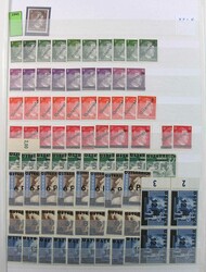 Österreich 1945-1965, postfrisches Lagerbuch, einige wenige bessere ...