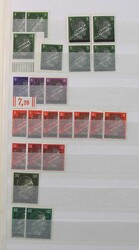 Österreich 1945-1965, postfrisches Lagerbuch, einige wenige bessere ...