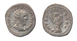 Römische Kaiserzeit: Volusianus 251-253, gut erhaltene Münze, Av ...