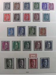 Österreich 1945-1969, postfrische Ländersammlung, sauber im ...