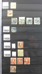 Österreich 1850-1998, meist gestempelter Bestand in 3 dicken ...