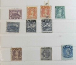 Nordamerika, kleines Steckbuch mit Dubletten ab Klassik, von ...