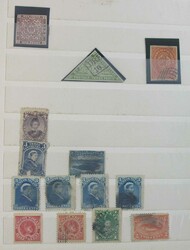 Nordamerika, kleines Steckbuch mit Dubletten ab Klassik, von ...