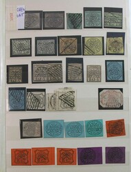 Altitalien und italienisce Gebiete, kleines Steckbuch mit Dubletten ...