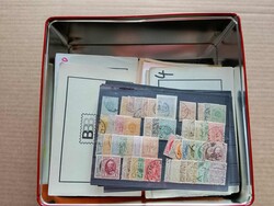 Luxemburg 1852-1980, umfangreicher Dublettenposten auf Steckkarten ...