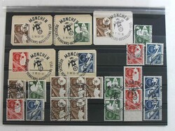 Bundesrepublik 1953, Verkehrsausstellung, 16 Sätze mit ...