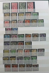 Schweiz 1900-1960, gestempelte Teilsammlung mit besseren Ausgaben, ...