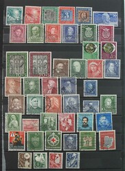 Bund / Berlin 1949-1957, gestempelte Teilsammlung mit vielen guten ...