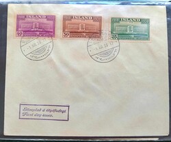 Island 1938-1988, Briefe-Posten, vorrangig FDC's, ab Block 2, dabei ...