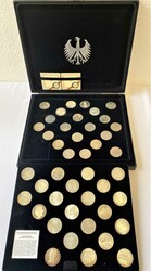 Bundesrepublik 1952-1986, 5 DM-Sondermünzen-Sammlung von ...