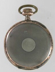 Taschenuhr, offene Taschenuhr (ca.1920), Alpina, Handaufzug, bicolor ...