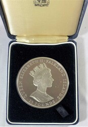 Falkland-Inseln 1986, 25 Pounds - Hochzeit von Prinz Andrew und Sarah ...