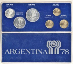 Argentininen 1977, Original Fußball WM 1978 - Sondermünzenserie von ...
