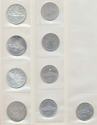 Kanada 1963 - 1979, 1 Dollar - Pelzhändler, kl. Münzlot in Silber ...